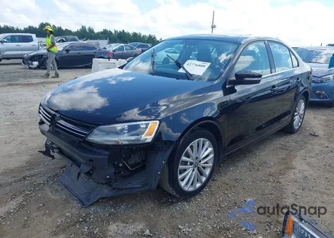 2012 Volkswagen Jetta 2.5L Sel из США, поврежденный, VIN 3VWLP7AJ7CM412326